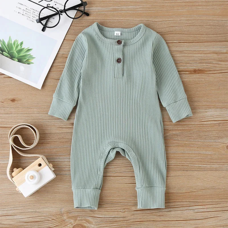 Autumn Newborn Baby Boys & Girls Outfit - Unisex Cotton, True to Size for 0-24 Months